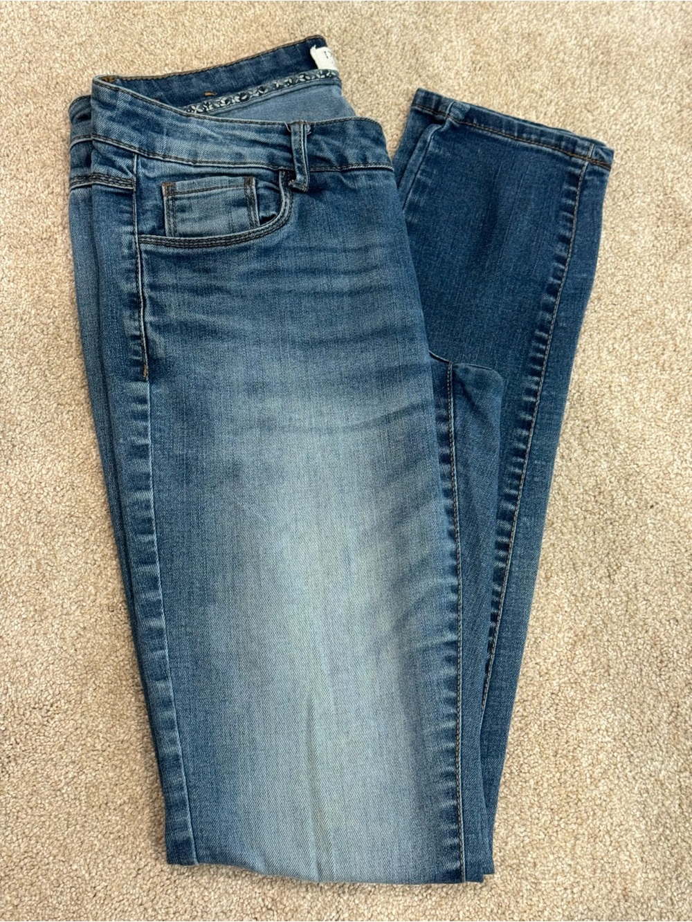 Promod Women’s Skinny Jeans in Faded Blue